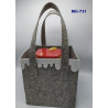 Fustella tripla XL Porta pandoro con bordo innevato Kit 3 fustelle