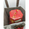Fustella tripla XL Porta pandoro con bordo innevato Kit 3 fustelle