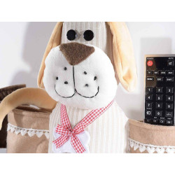 Cane in feltro con tasche portatelecomando modello a scelta
