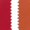 Tessuto in similpelle scamosciato50x70 rosso arancio