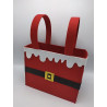 Fustella tripla XL Porta pandoro con bordo innevato Kit 3 fustelle