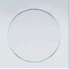 Separatore per sfera di plastica trasparente apribile da 16 cm