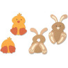 Fustella Sizzix Bigz Spring Friends by Kath Breen