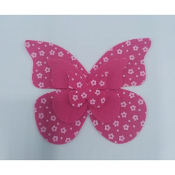 Fustella M Tris di farfalle bordi lisci