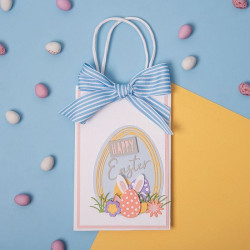 Fustella Sizzix Thinlits set 18pk easter sentiments
