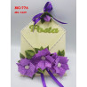 Fustella doppia XXL+M Busta con fiori kit 2 fustelle