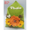 Fustella doppia XXL+M Busta con fiori kit 2 fustelle