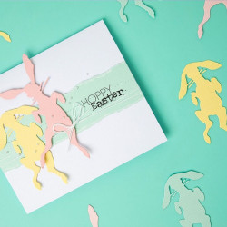 Fustella Sizzix Thinlits set 3pk bunny hop