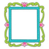 Fustella Sizzix Originals Cornice con fiori e vite
