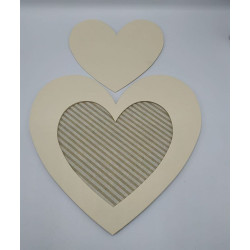 Fustella XXL Triplo cuore