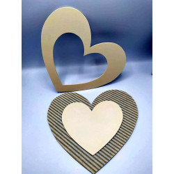 Fustella XXL Triplo cuore