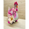 Fustella A4 Gallina con uovo