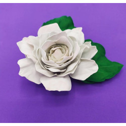 Fustella M Rosa bianca