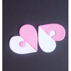 Fustella metallica Cuore puzzle