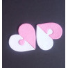 Fustella metallica Cuore puzzle
