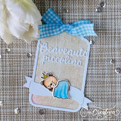 Fustella metallica Benvenuta piccolina benvenuto piccolino