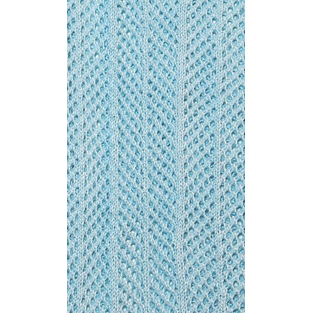 Tubolare barré colore azzurro 50 cm