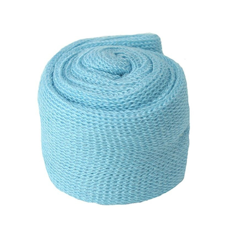 Tubolare mini colore azzurro 3,5x100 cm