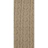 Tubolare pizzo colore tortora 100 cm