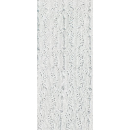 Tubolare pizzo colore bianco 100 cm