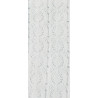 Tubolare pizzo colore bianco 100 cm
