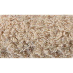Nastro peluche riccio colore beige 2 mt x 22 cm
