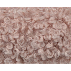 Nastro peluche riccio colore rosa 2 mt x 22 cm