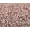 Nastro peluche riccio colore rosa 2 mt x 22 cm