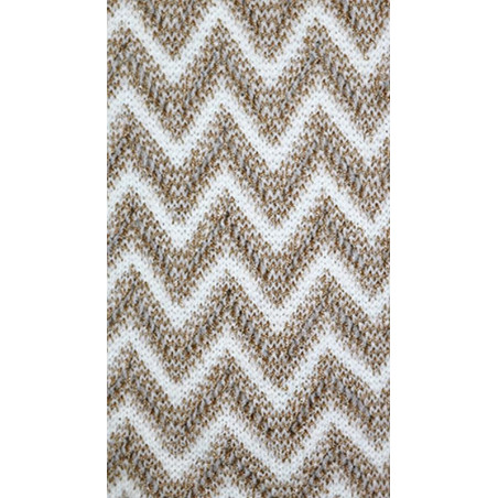 Tubolare twill colore corda latte 50 cm