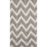 Tubolare twill colore corda latte 50 cm