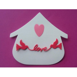 Fustella Casetta con cuore