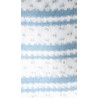 Tubolare voile colore azzurro 50 cm
