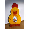 Fustella M Porta cioccolatini mimosa e gallina