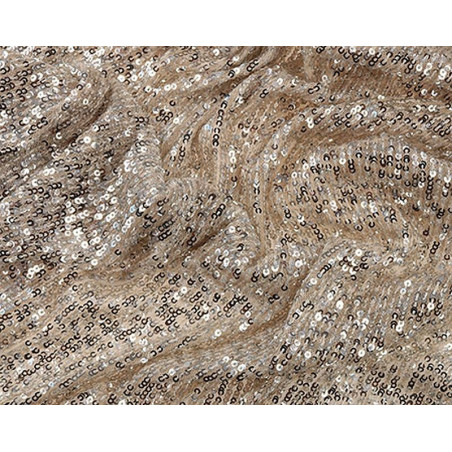 Tessuto paillettes 125x100 cm