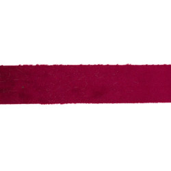 Nastro Velvet colore bordeaux 1 metro x 4 cm