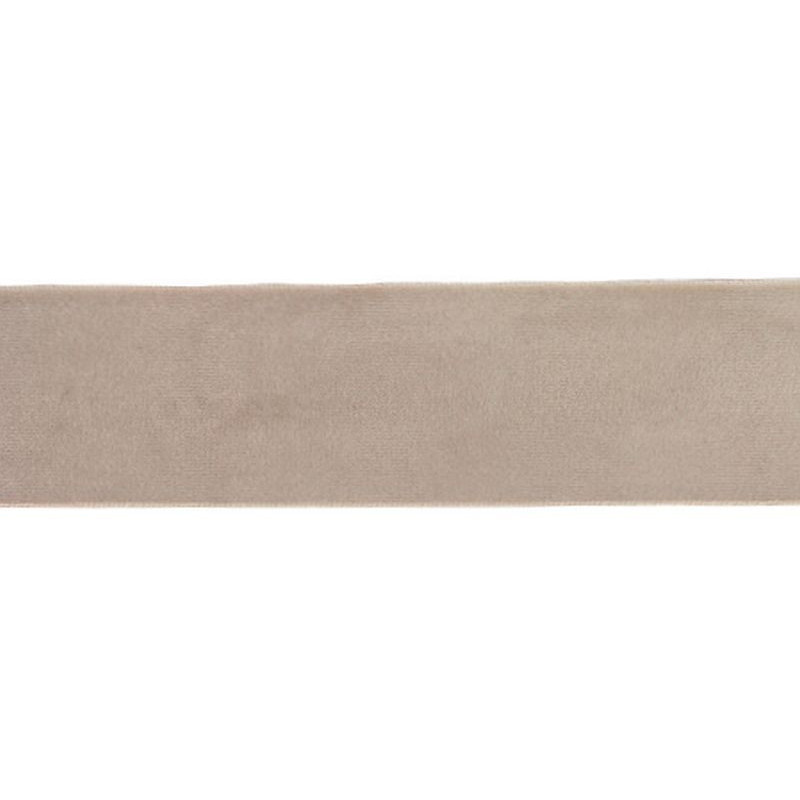 Nastro Velvet colore avorio 1 metro x 4 cm