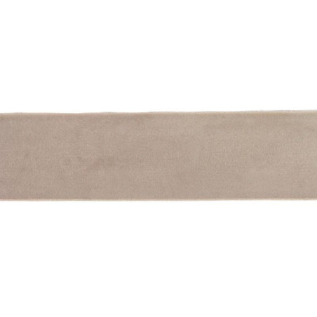 Nastro Velvet colore avorio 1 metro x 4 cm