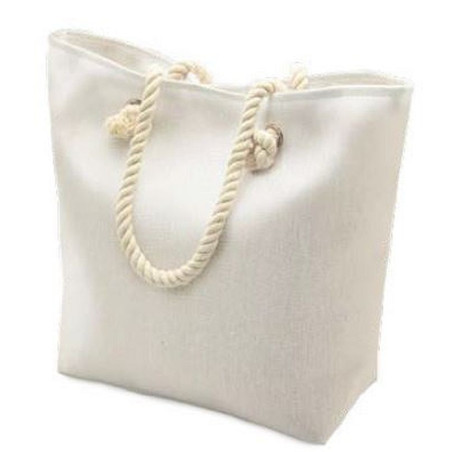 Borsa bianco sporco 45x35x14 cm.