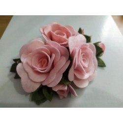 Fustella M Rosa e bocciolo