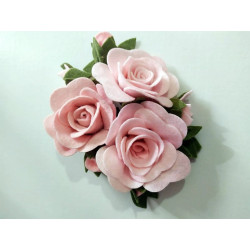 Fustella M Rosa e bocciolo
