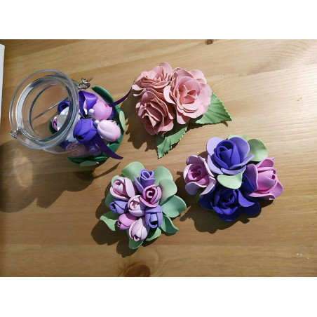 Fustella M Fiori e foglia Marta