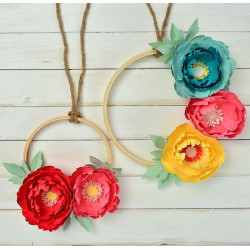 Fustella Sizzix Thinlits Peony