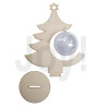 Joy Crafts Albero di Natale con pallina 8 cm