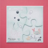 Fustella metallica Marianne Design Craftables Puzzle piece