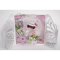 Fustella metallica Marianne Design Craftables Open flowers