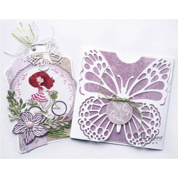 Fustella metallica Marianne Design Craftables Open flowers