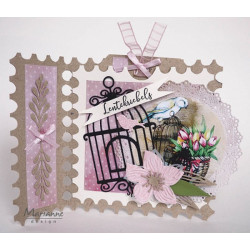 Fustella metallica Marianne Design Craftables Open flowers