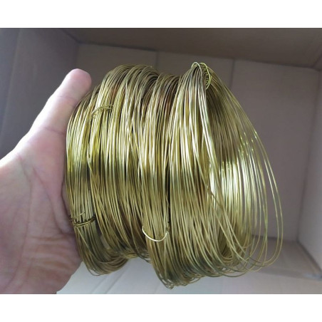Filo di ottone 1 metro spessore 0,6 mm
