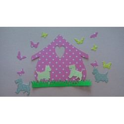 Fustella Casetta con cuore