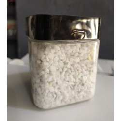 Ciottoli granulato 2-3 mm da 250 ml colore bianco